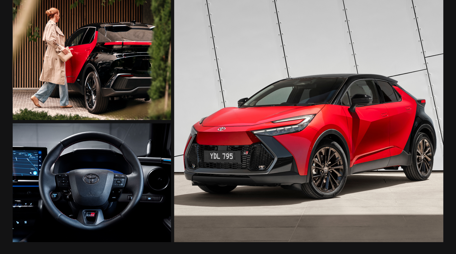 C-HR in red