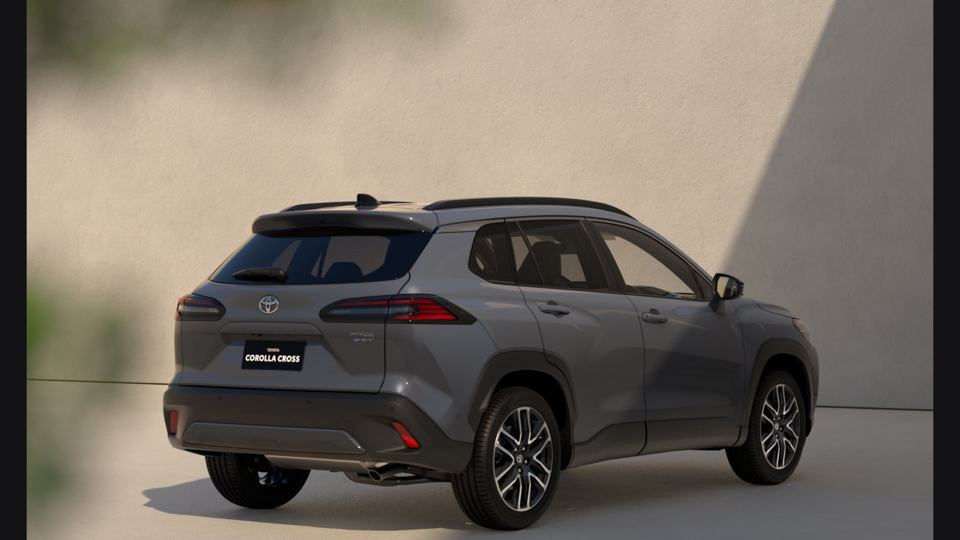 Rear of Corolla Cross