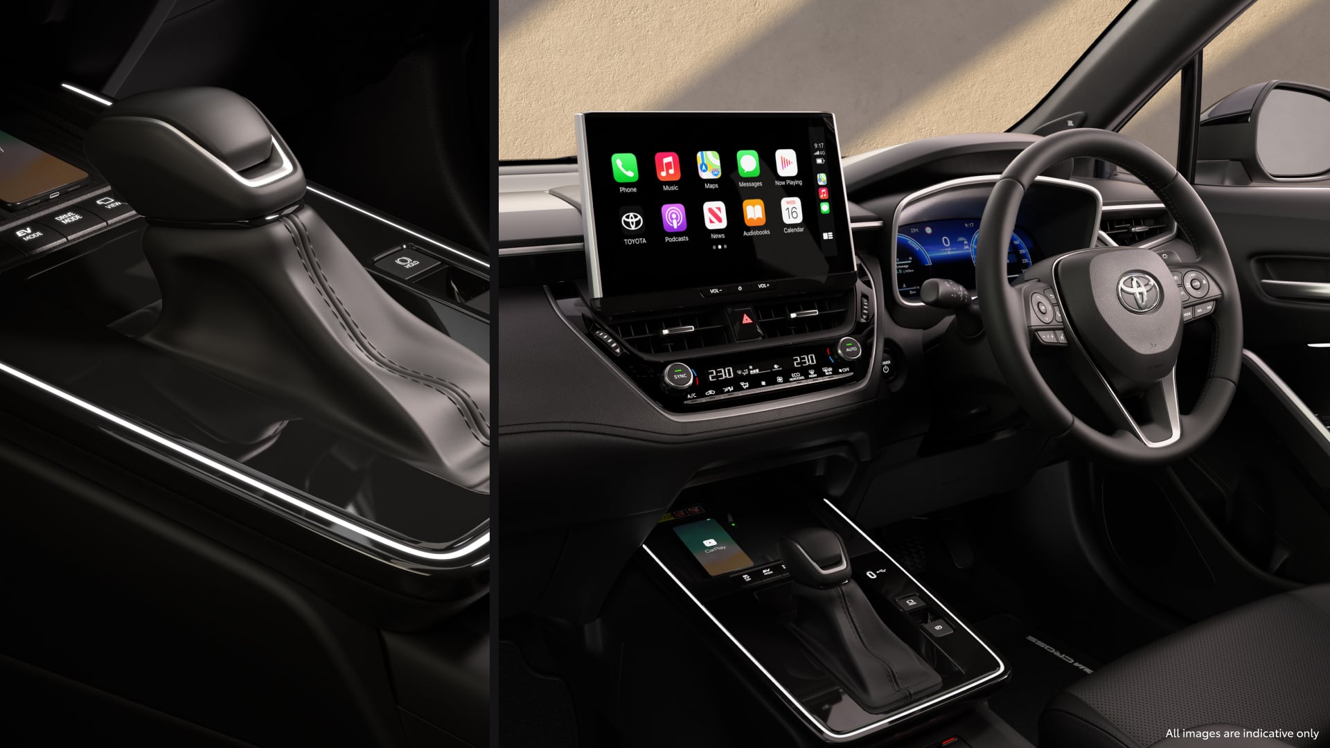 Corolla Cross interior