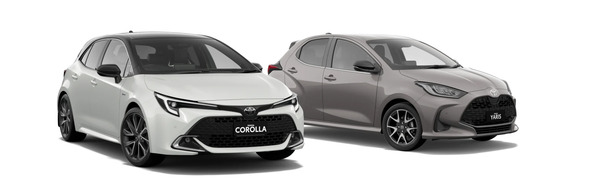 Corolla Hatch and Yaris comparison