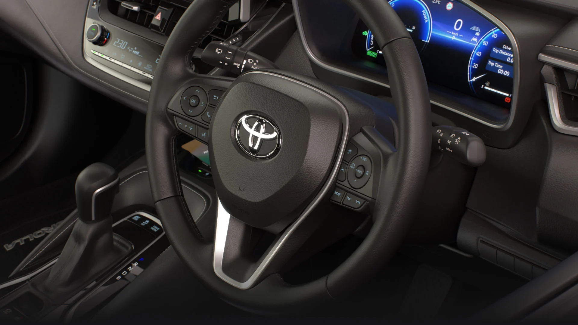 Corolla Hatch cabin technology