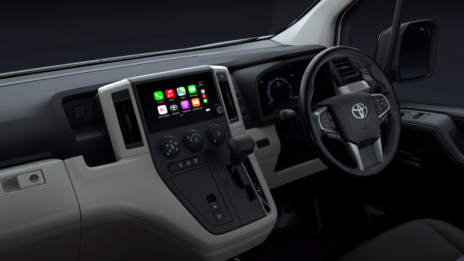 hiace dashboard