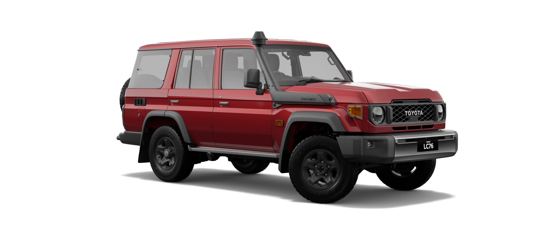 Red LC70 Wagon