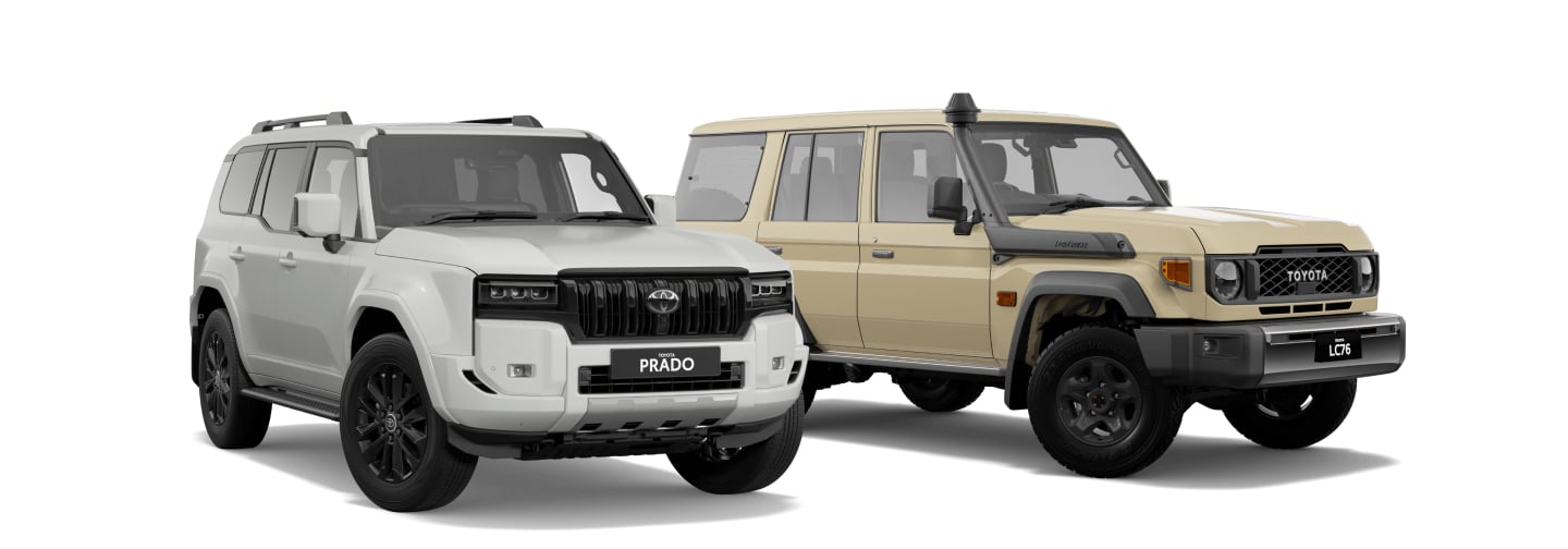 Compare LC Prado and LC70