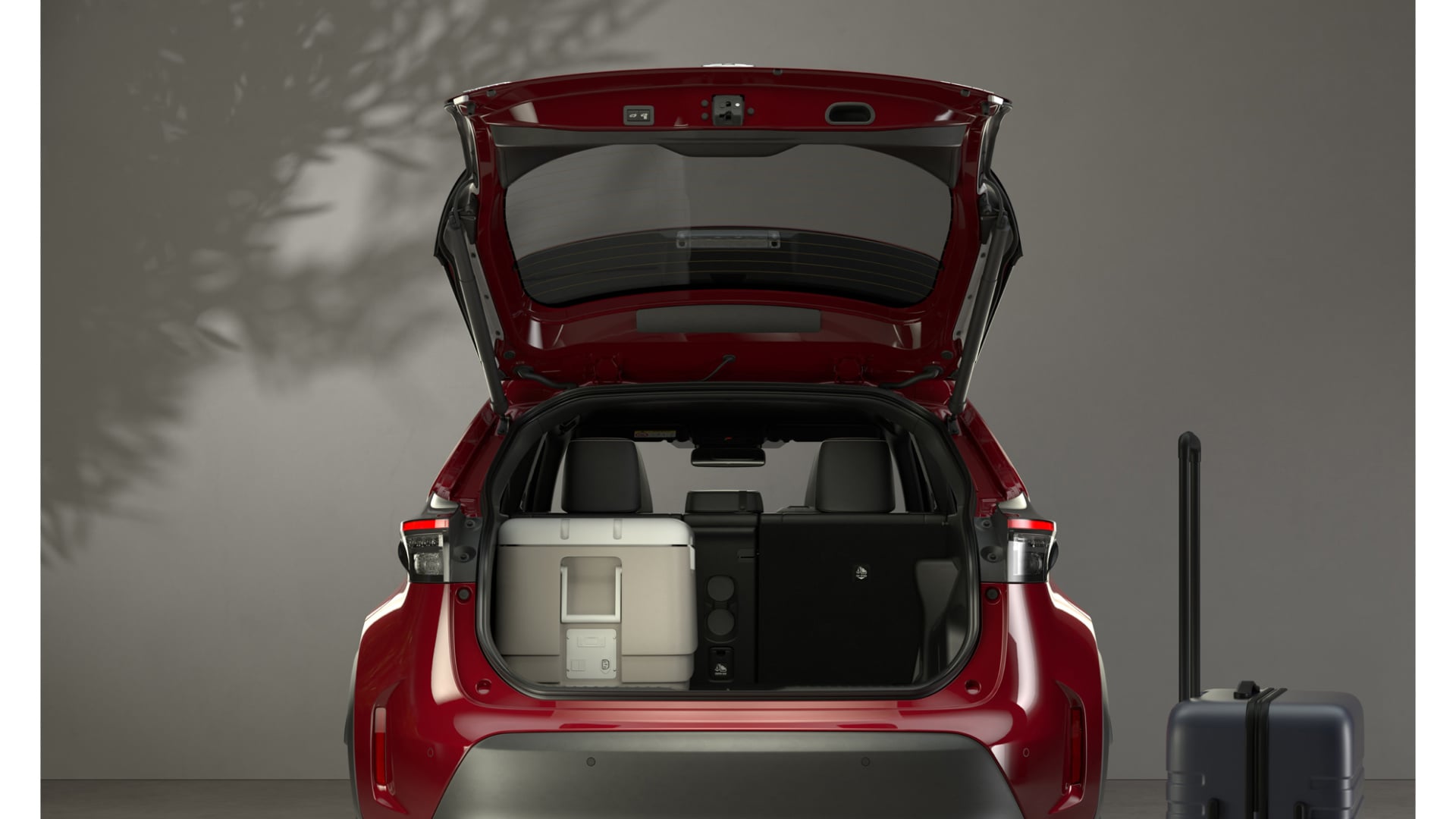 Yaris cross open boot