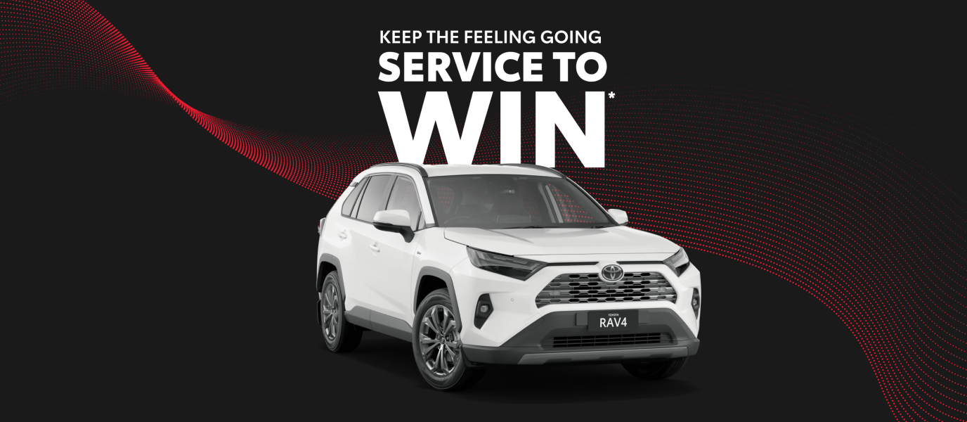 Service to Win a RAV4*